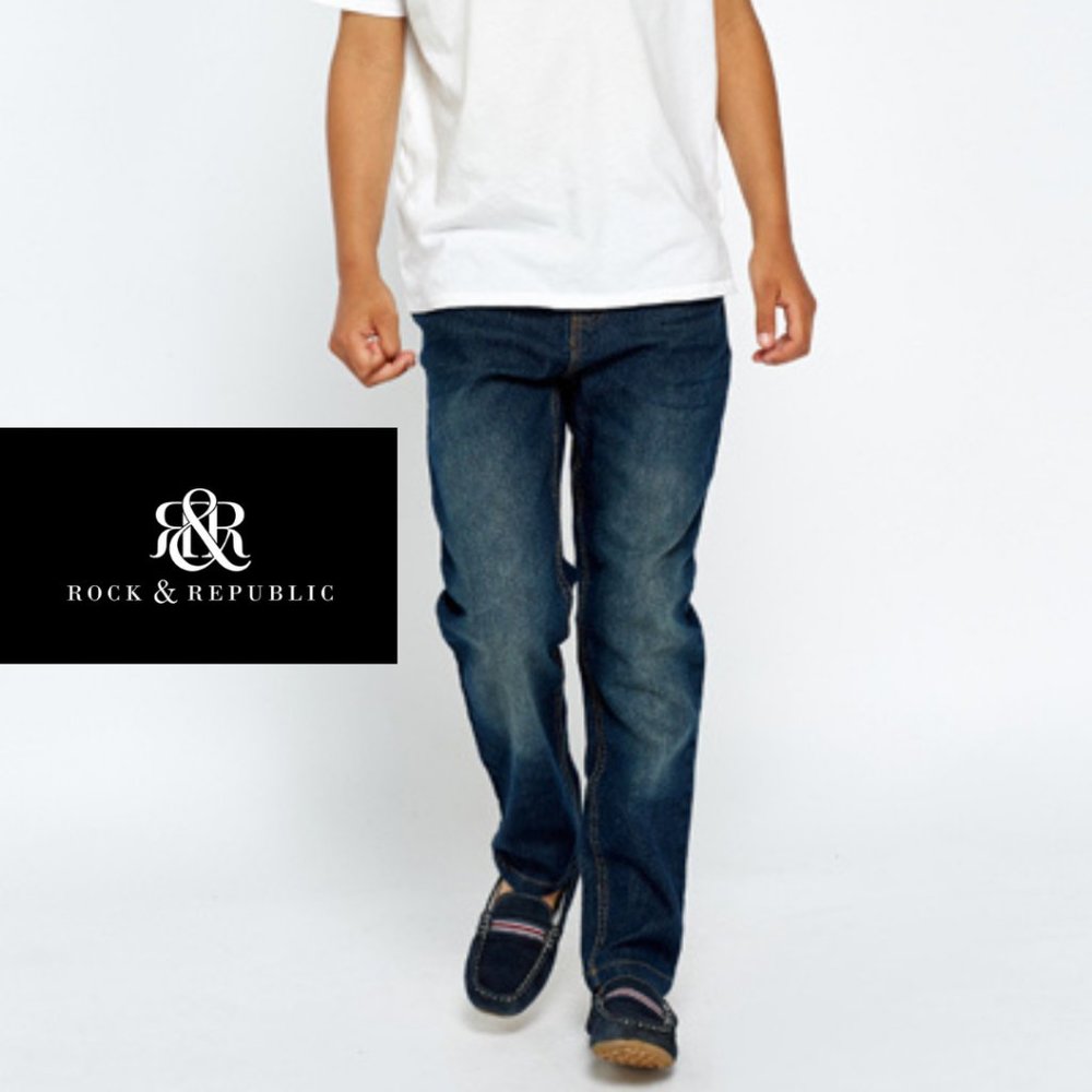 Rock + Republic Straight Leg Jeans - Size 10